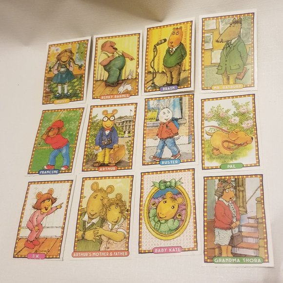 12 fun vtg Marc Brown's Arthur cards - Picture 2 of 9